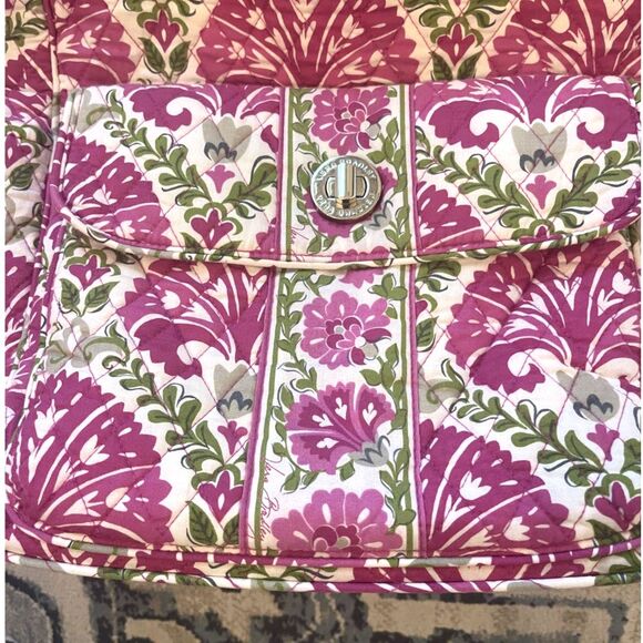 Vera Bradley Retired Julep Tulip Floral Print Tablet Tote Large Travel Work - Picture 4 of 14